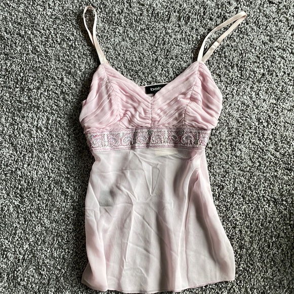 Bebe top with spaghetti straps - Picture 1 of 3